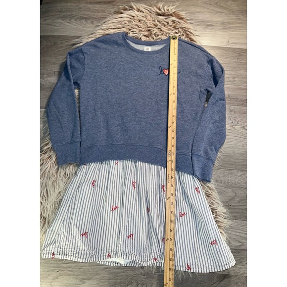 Blue and White Gap Dress - Picture 5 of 10